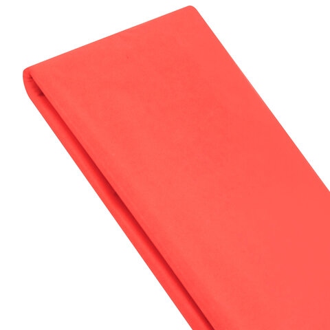 Цветная бумага ТИШЬЮ 17 г/м2, 50х66 см, 10 листов, коралловый цвет, ЗОЛОТАЯ