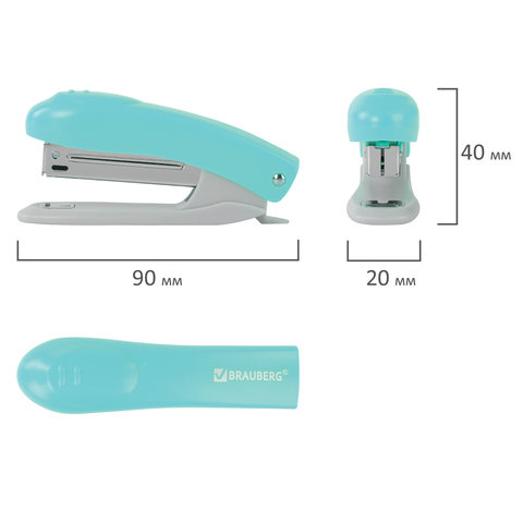 Степлер №10 BRAUBERG "Original", до 12 листов, с антистеплером, Степлер №10 BRAUBERG "Original", до 12 листов, с антистеплером,