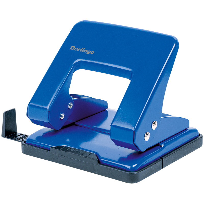 Дырокол Berlingo "Universal" 20л., металлический, синий Дырокол Berlingo "Universal" 20л., металлический, синий