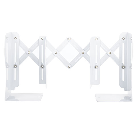 Подставка-держатель для книг и учебников BRAUBERG, раздвижная, металлическая, Подставка-держатель для книг и учебников BRAUBERG, раздвижная, металлическая,