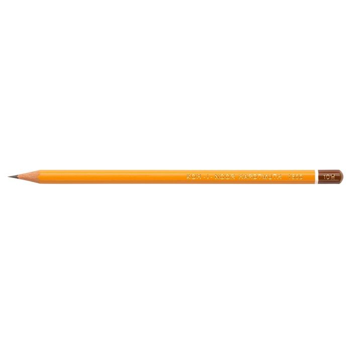 Карандаш чернографитный KOH-I-NOOR 1500 10H Карандаш чернографитный KOH-I-NOOR 1500 10H