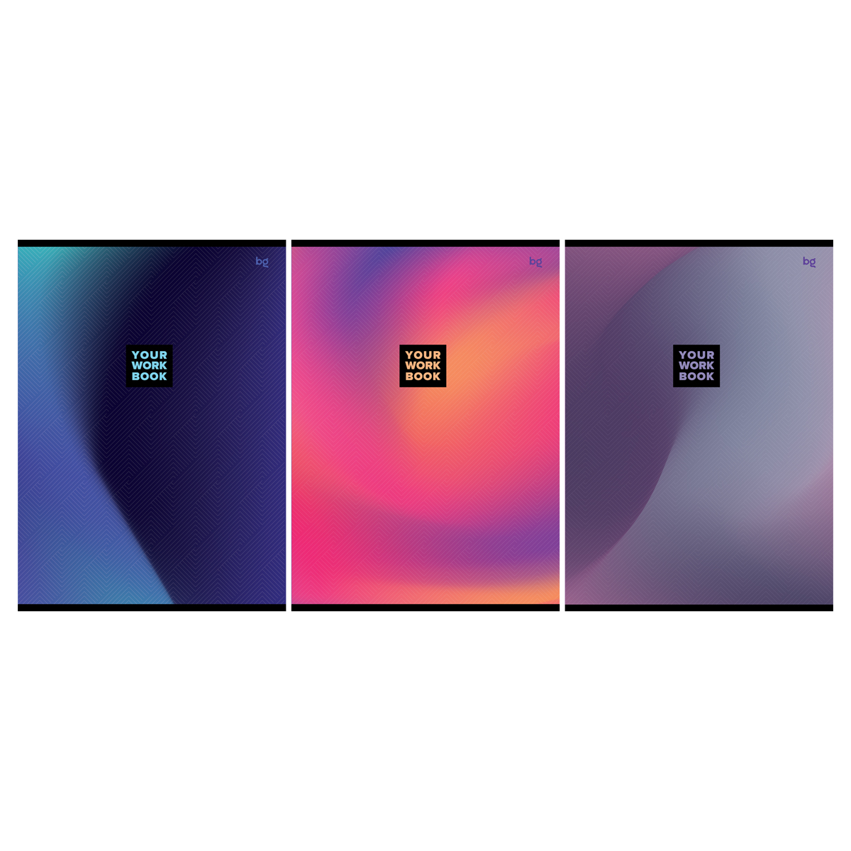Тетрадь 48л., А4, клетка BG "Monocolor. Gradient" Тетрадь 48л., А4, клетка BG "Monocolor. Gradient"