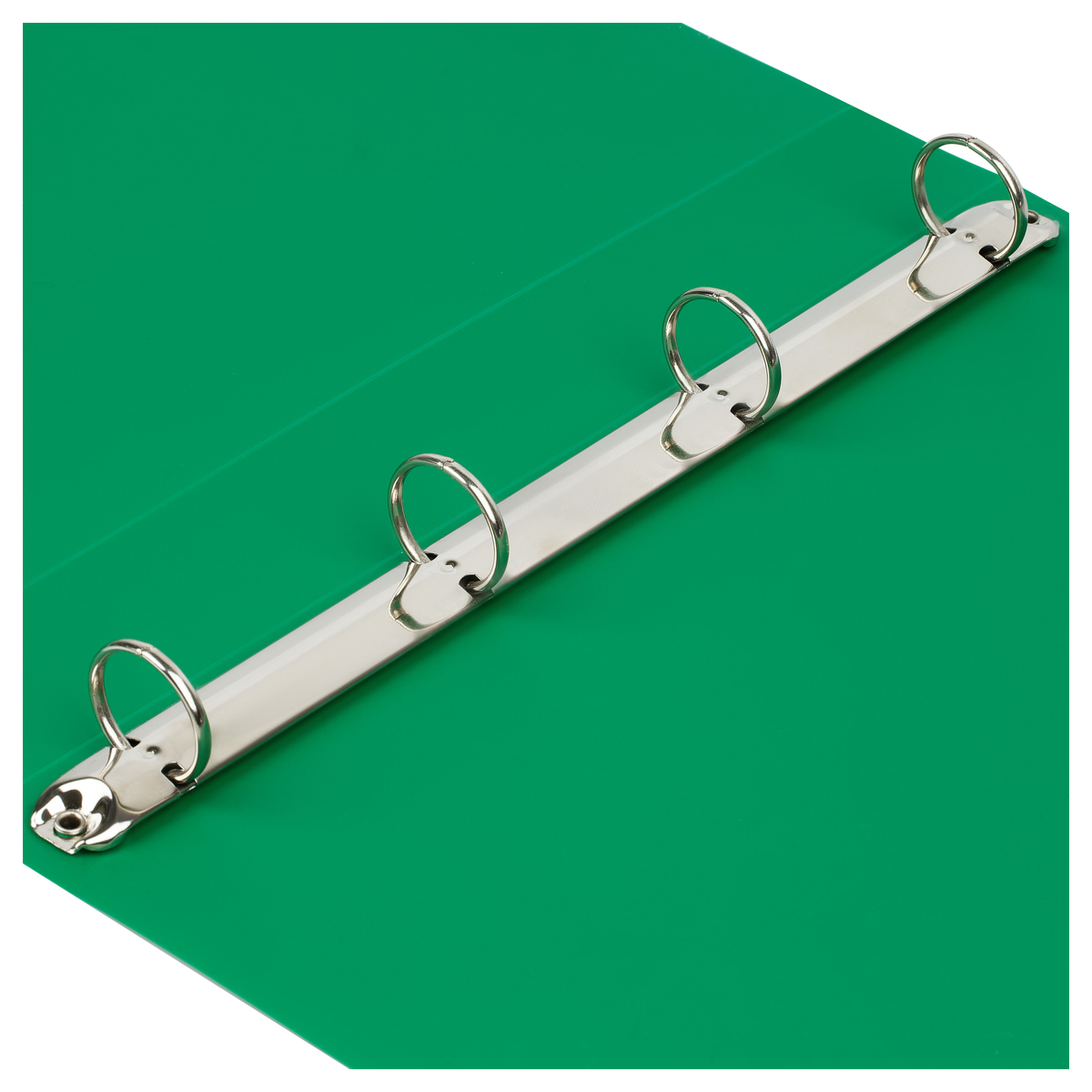 Папка на 4 кольцах СТАММ А4, 40мм, 500мкм, пластик, зеленая Папка на 4 кольцах СТАММ А4, 40мм, 500мкм, пластик, зеленая