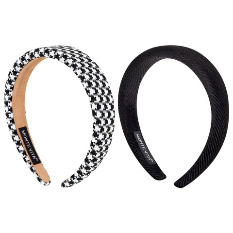 Ободок для волос ширина 3/3 см, АССОРТИ 1, MONTE VITA (МОНТЕ ВИТА), 457123 Ободок для волос ширина 3/3 см, АССОРТИ 1, MONTE VITA (МОНТЕ ВИТА), 457123