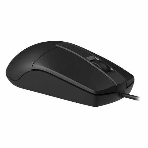 Мышь проводная A4TECH OP-330, USB, 2 кнопки + 1 колесо-кнопка, оптическая,