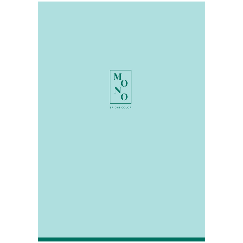 Тетрадь 96 листов, А4, клетка BG "Monocolor. Mono ", матовая ламинация