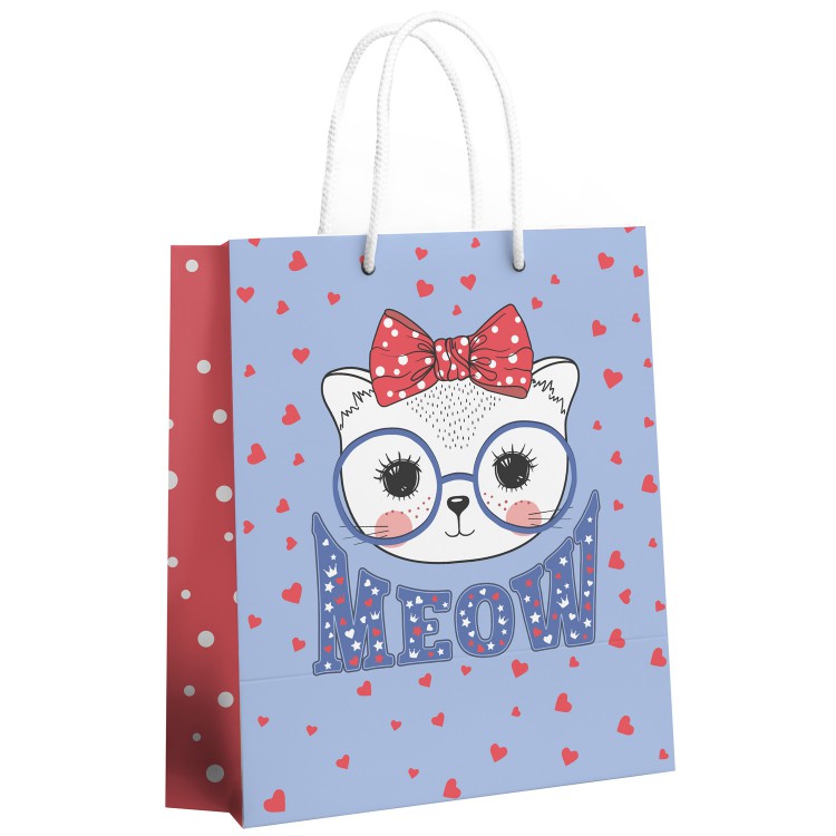 Пакет подарочный большой Meow, 250*350*100 мм Пакет подарочный большой Meow, 250*350*100 мм