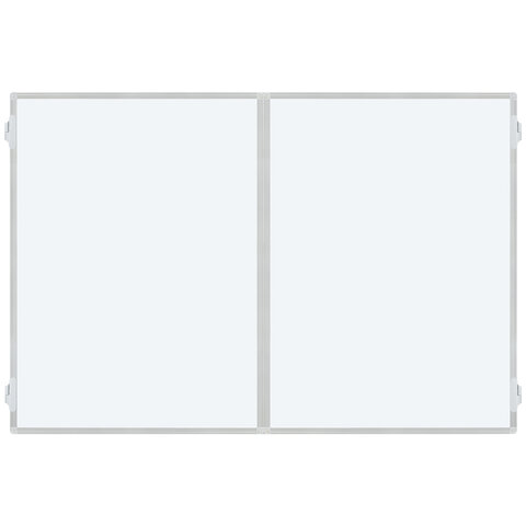 Доска магнитно-маркерная 3-элементная, 100х150/300 см, Польша, Гарантия 10 ЛЕТ,