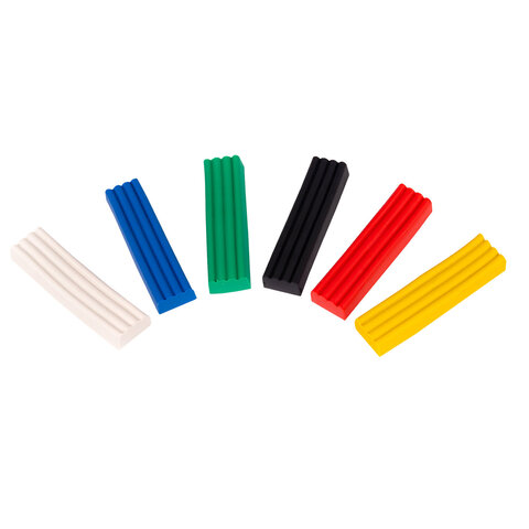 Пластилин классический BRAUBERG "KIDS", 6 цветов, 120 г, стек, ВЫСШЕЕ Пластилин классический BRAUBERG "KIDS", 6 цветов, 120 г, стек, ВЫСШЕЕ