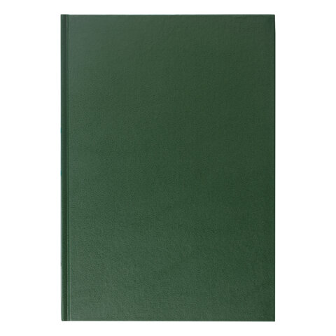 Книга учета 96 л., клетка, твердая, бумвинил, блок офсет, А4 (200х290 мм),