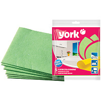 Салфетка универсальная,"YORK", вискоза, 38*30см, 5шт/упак: 20020 штр.:  5903355000068