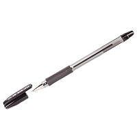 Ручка шариковая "BPS", черная, 1мм, грип: BPS-GP-M-B штр.:  4902505142796