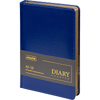 Ежедневник недатированный ATTACHE Gold А5, 143х210мм, 160л, синий