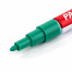 Маркер-краска лаковый EXTRA (paint marker) 2 мм, ЗЕЛЕНЫЙ, УЛУЧШЕННАЯ