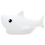 Ночник силиконовый LED "Акула" 190x91x103 мм, белый свет/RGB, таймер,