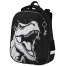 Ранец BRAUBERG SHINY, 2 отделения, с брелком, Scary dino, СВЕТЯЩИЙСЯ РИСУНОК,