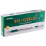 Ручка шариковая масляная с грипом MUNHWA "MC Gold", зеленая, корпус