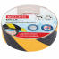 Клейкая ПРОТИВОСКОЛЬЗЯЩАЯ зернистая лента 50 мм х 20 м, ЧЕРНО-ЖЕЛТАЯ, основа