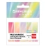 Закладки клейкие пастельные BRAUBERG GRADE PASTEL 45х12 мм, 100 штук (5 цветов х