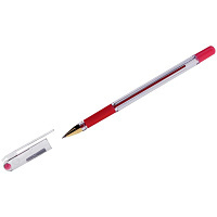 Ручка шариковая "MC Gold", розовая, 0,5мм, грип, штрих-код: BMC-10 штр.: 8801006273250