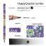 КАРАНДАШ ЧЕРНОГРАФИТОВЫЙ "HappyGraphix Jumbo. Веган" 4В, 3.5 MM