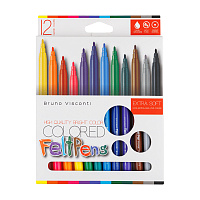 ФЛОМАСТЕРЫ "BRIGHT COLORS" 12 ЦВ.