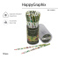КАРАНДАШ ЧЕРНОГРАФИТОВЫЙ "HappyGraphix. Динозавры" НВ