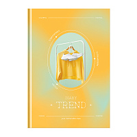 Ежедневник недатированный А5, 160л., 7БЦ BG "Trend", матовая ламинация
