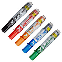 Набор маркеров для досок PILOT WBA-VBM-M-S5 набор 5цв. штр.  4902505358371, 4902505358388
