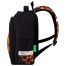 Ранец BRAUBERG KIDS STANDARD, 2 отделения, Fire split, 3D-панель, 36х28х14 см,