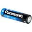 Батарейки КОМПЛЕКТ 4 шт., PANASONIC AA R6 (316), солевые, пальчиковые, в пленке,