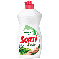Средство для мытья посуды Sorti "Бальзам Алоэ вера",0,45л 1092-3