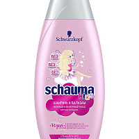 Schauma Kids Шампунь 350мл. Для Девочек