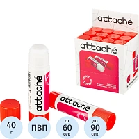 Клей-карандаш ATTACHE power glue, 40г