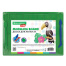 Доска для лепки А4, 280х200 мм, BRAUBERG KIDS, зеленая, 7 отделений для