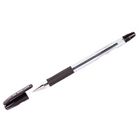 Ручка шариковая "BPS", черная, 0,5мм, грип: BPS-GP-EF-B штр.:  4902505160448