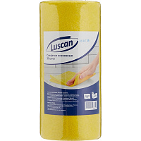 Салфетки Luscan с перфорацией вискоза 90 г/м2 25х25 см 30 листов, рулон 971578