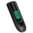Флеш-диск 128GB TRANSCEND JetFlash 790C, разъем USB Type-С, черный/зеленый,