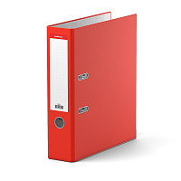 Папка–регистратор с арочным механизмом разборная Erich Krause, Colors, А4, 70 мм, красный