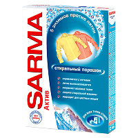 Стиральный порошок Sarma Актив, Горная свежесть, 400 г
