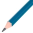 Карандаш чернографитный с ластиком STAFF EVERYDAY BLP-MRN, 1 шт., НВ, корпус