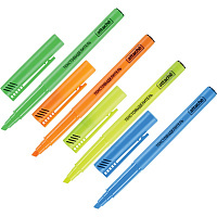 Маркер выделитель текста ATTACHE набор 4цв. 1-3мм. штр.  4690432002961, 6953070935656