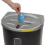 Уничтожитель (шредер) BRAUBERG S8-DS, 2 уровень секретности, полоски 4 мм, 8