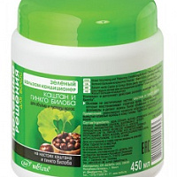 БЕЛИТА ЦЕЛЕБНЫЕ РЕШЕНИЯ Зеленый Бальзам-кондиционер КАШТАН и ГИНКГО БИЛОБА для объема и густых волос 450/18шт