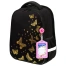 Ранец BRAUBERG FIT, 2 отделения, "Golden butterflies", 38х27х14 см,