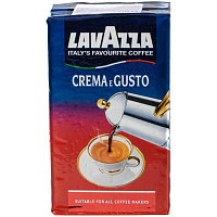 Кофе молотый Lavazza "Crema e Gusto", вакуумный пакет, 250г 3876