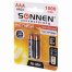 Батарейки аккумуляторные Ni-Mh мизинчиковые КОМПЛЕКТ 2 шт., AAA (HR03) 1000 mAh,