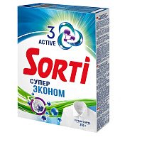 Порошок для ручной стирки Sorti "Супер Эконом", 350г. 819-5