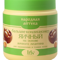 Iris Нар/аптека Бальзам ЯИЧНЫЙ для окрашенных волос 500мл/12шт