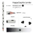КАРАНДАШ ЧЕРНОГРАФИТОВЫЙ "HappyGraphix Jumbo. Монохром. Сердечки" 4В,